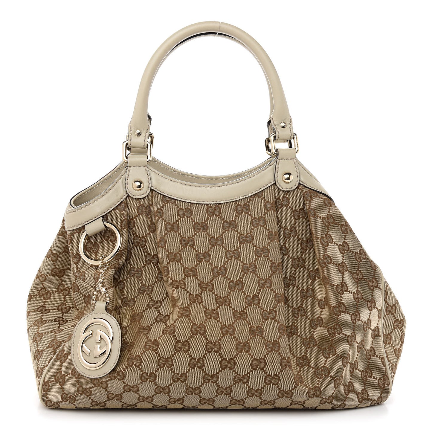 Monogram Medium Sukey Tote Off White