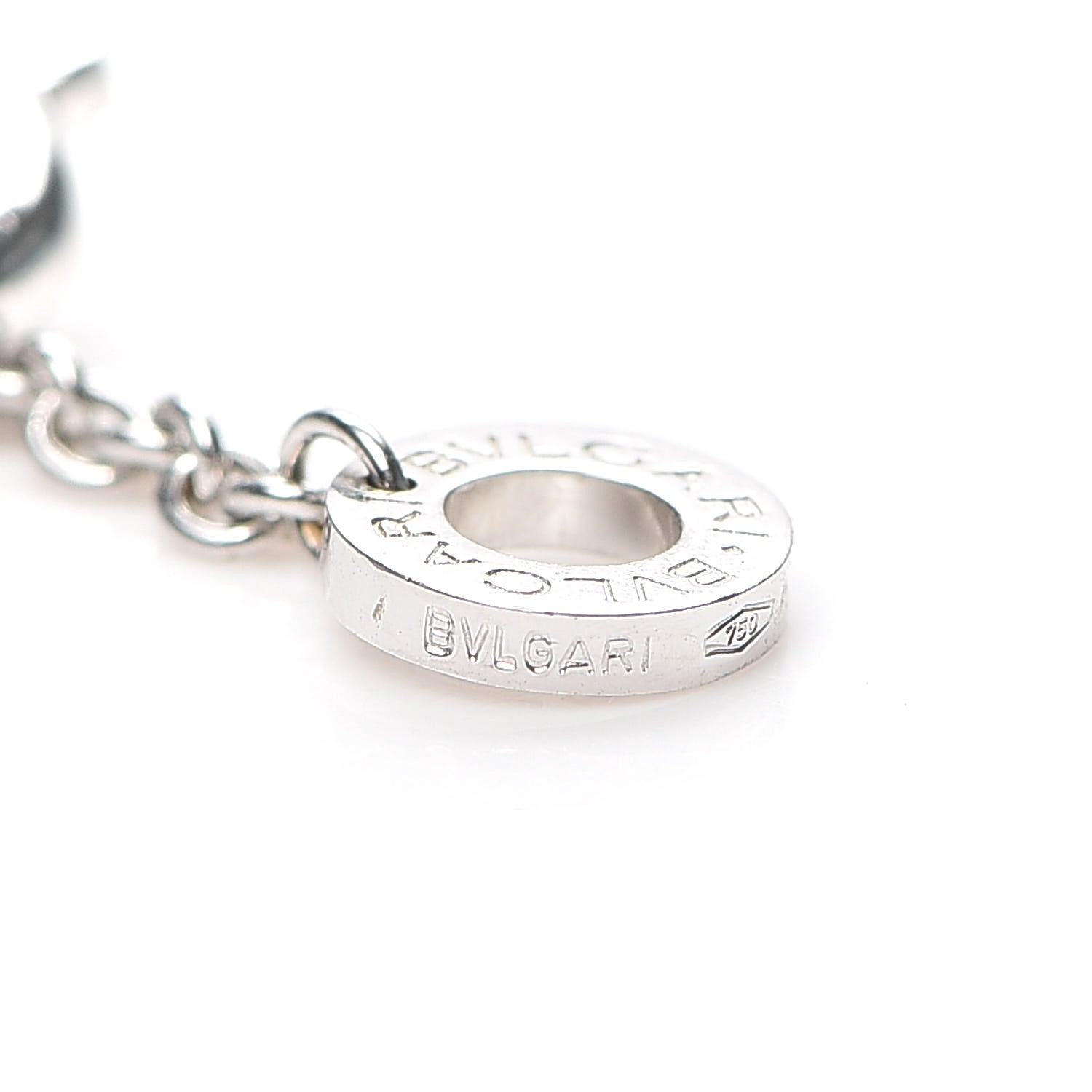 Bulgari 18K White Gold Cicladi Pendant Necklace 5 of 7