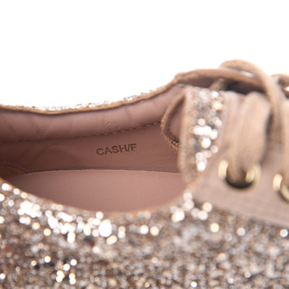 Jimmy Choo Glitter Cash Sneakers 36.5 Ballet Pink 8 of 8