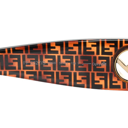 Fendi Acetate F is Fendi FF 51mm Cat Eye Sunglasses 0327/S Tortoise Camouflage 6 of 8