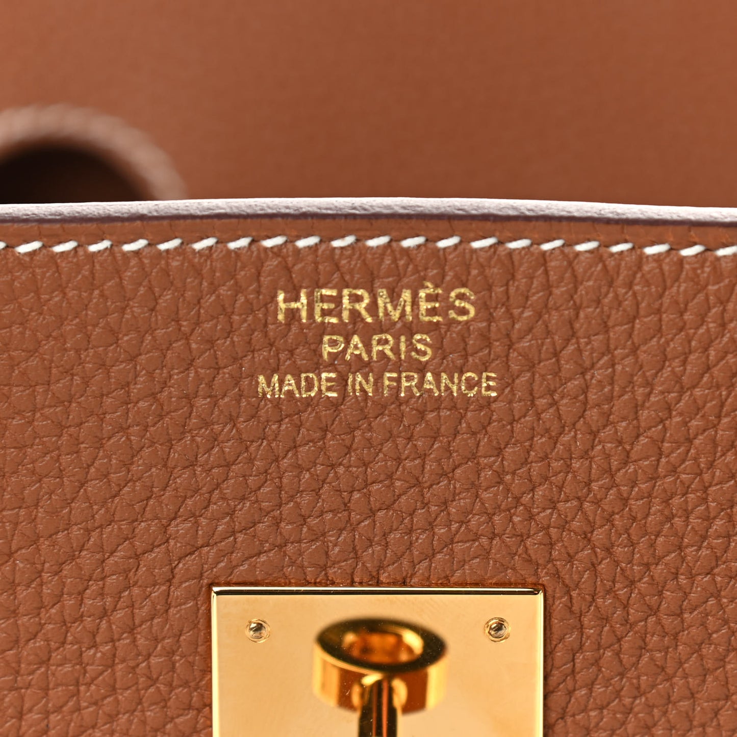 Togo Birkin 35 Gold
