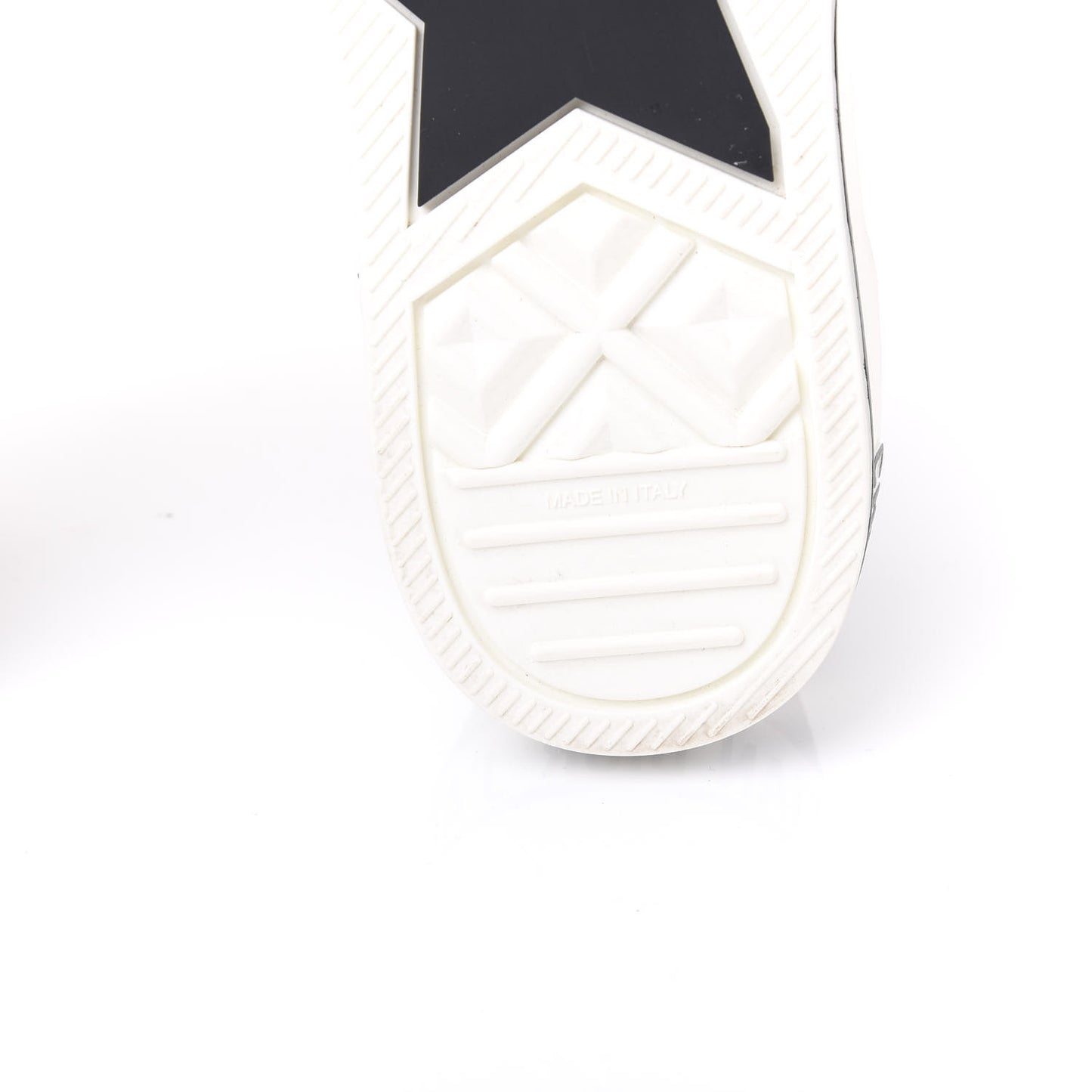Technical Mesh Calfskin Womens Walk'N'Dior High Top Sneaker 36.5 Black