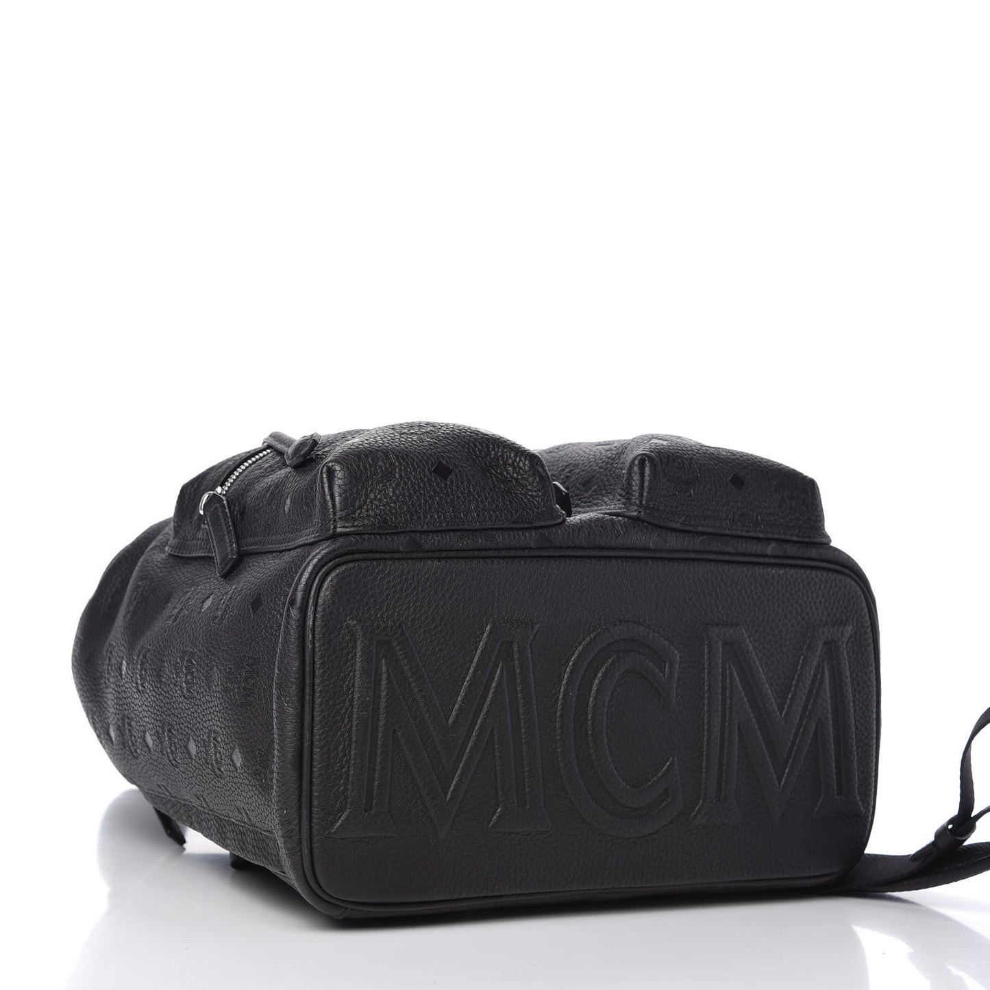Calfskin Ottomar Small Tivitat Two-Pocket Backpack Black
