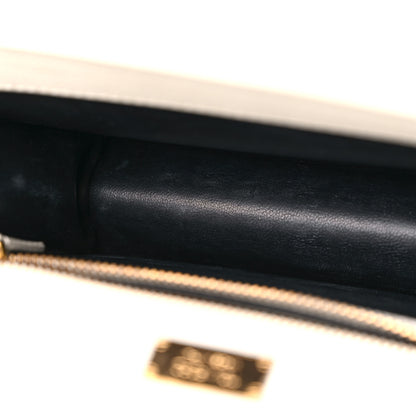 Tom Ford Grained Calfskin Tara Chain Shoulder Bag White 12 of 17