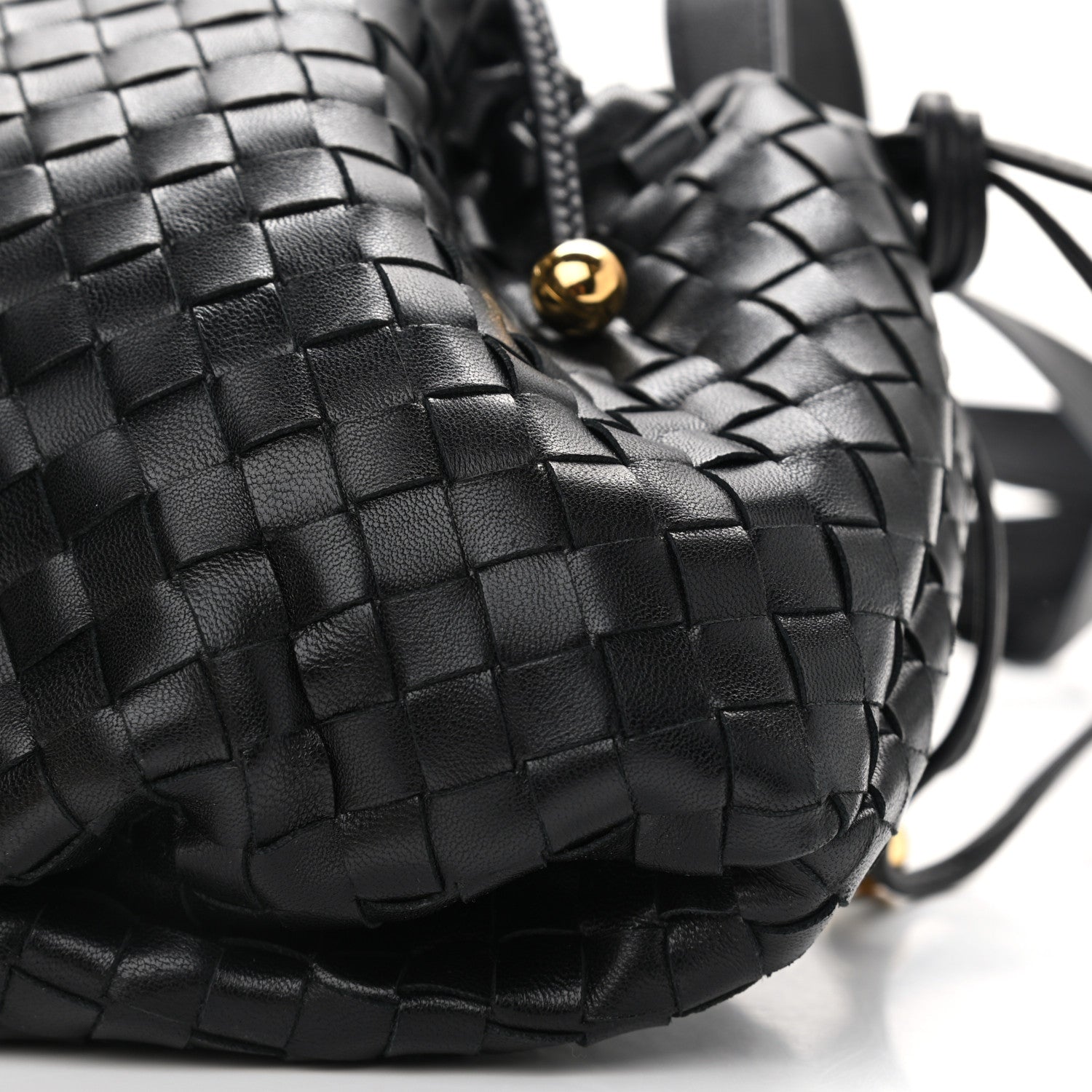 Bottega Veneta Nappa Intrecciato Small Bulb Black 10 of 10