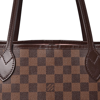 Louis Vuitton Damier Ebene Neo Neverfull MM Rose Ballerine 16 of 20