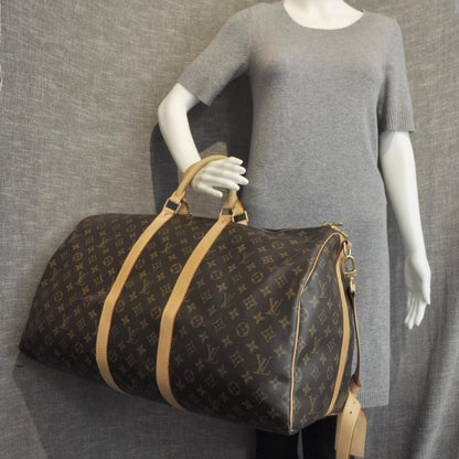 Louis Vuitton Monogram Keepall 55 2 of 7