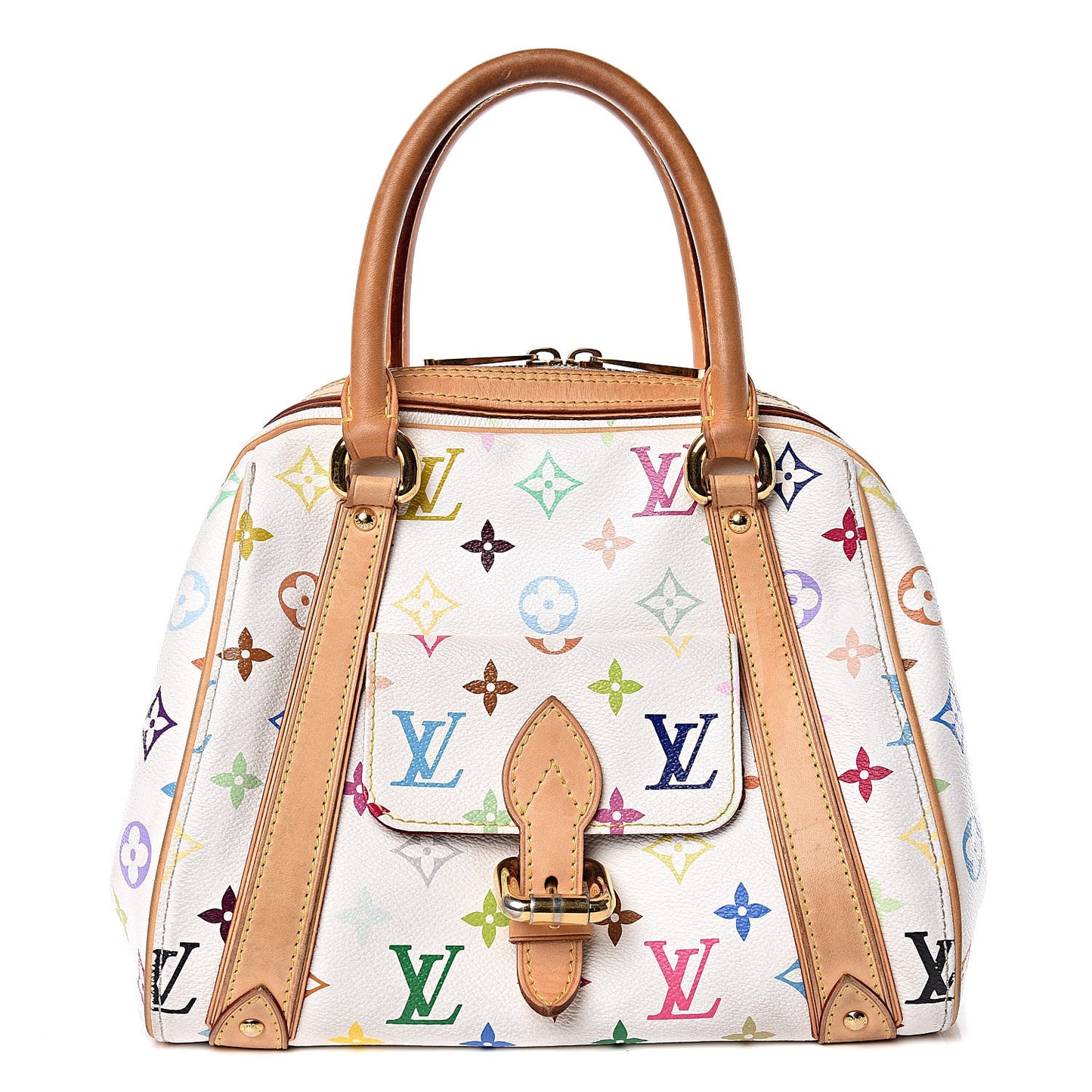 Monogram Multicolor Priscilla White