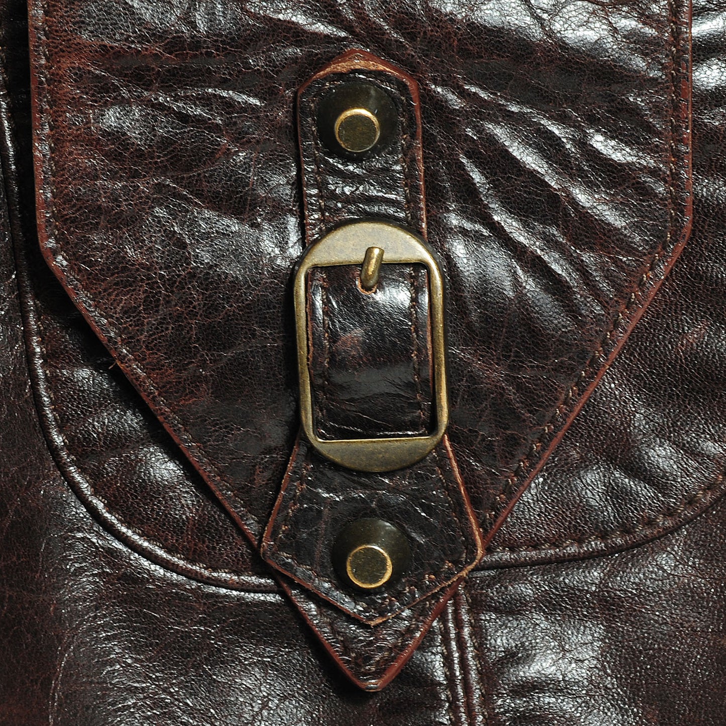 Chevre Shrug Hobo Chocolate