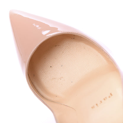 Christian Louboutin Patent Pigalle 100 Pumps 37 Nude 8 of 8