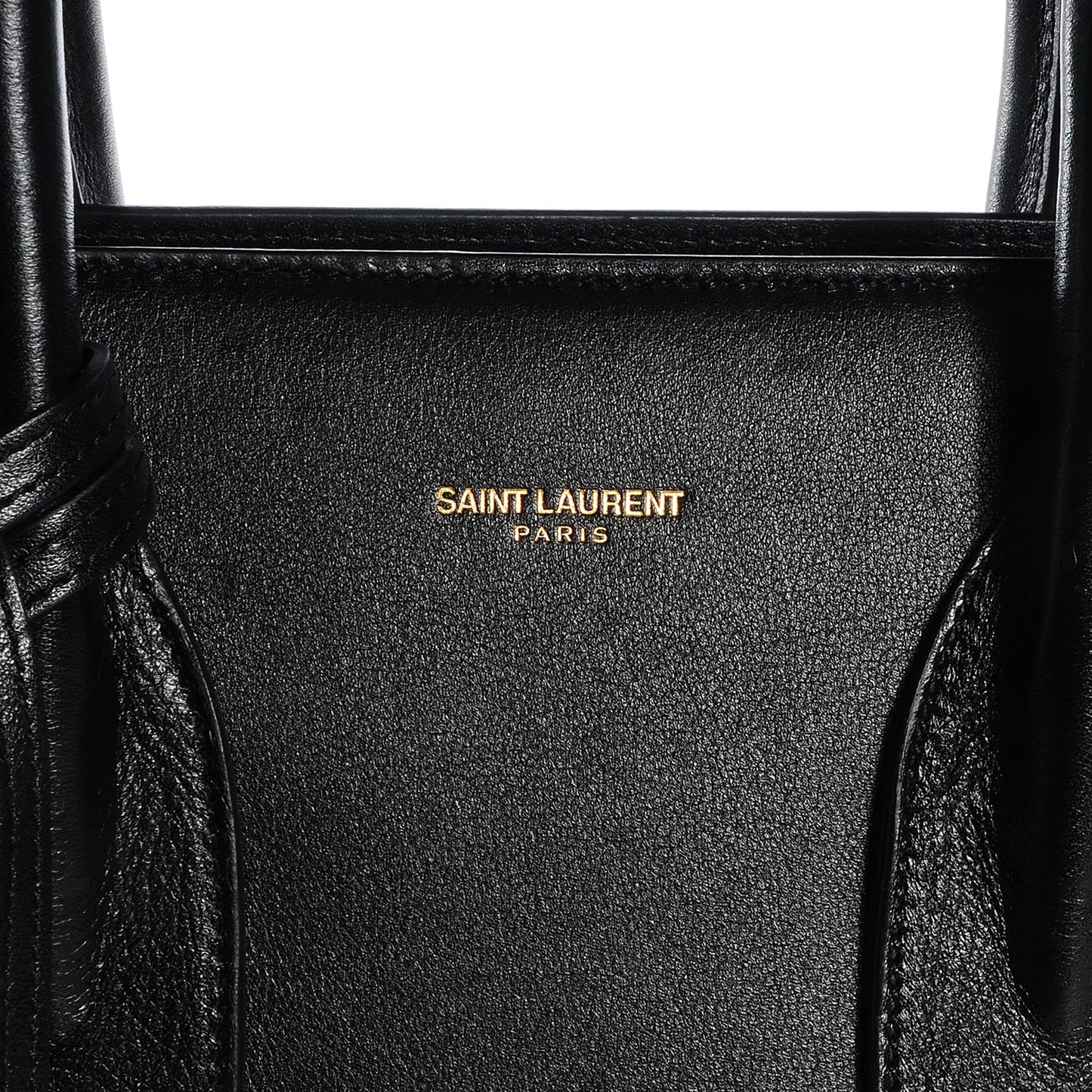 Calfskin Small Sac De Jour Black