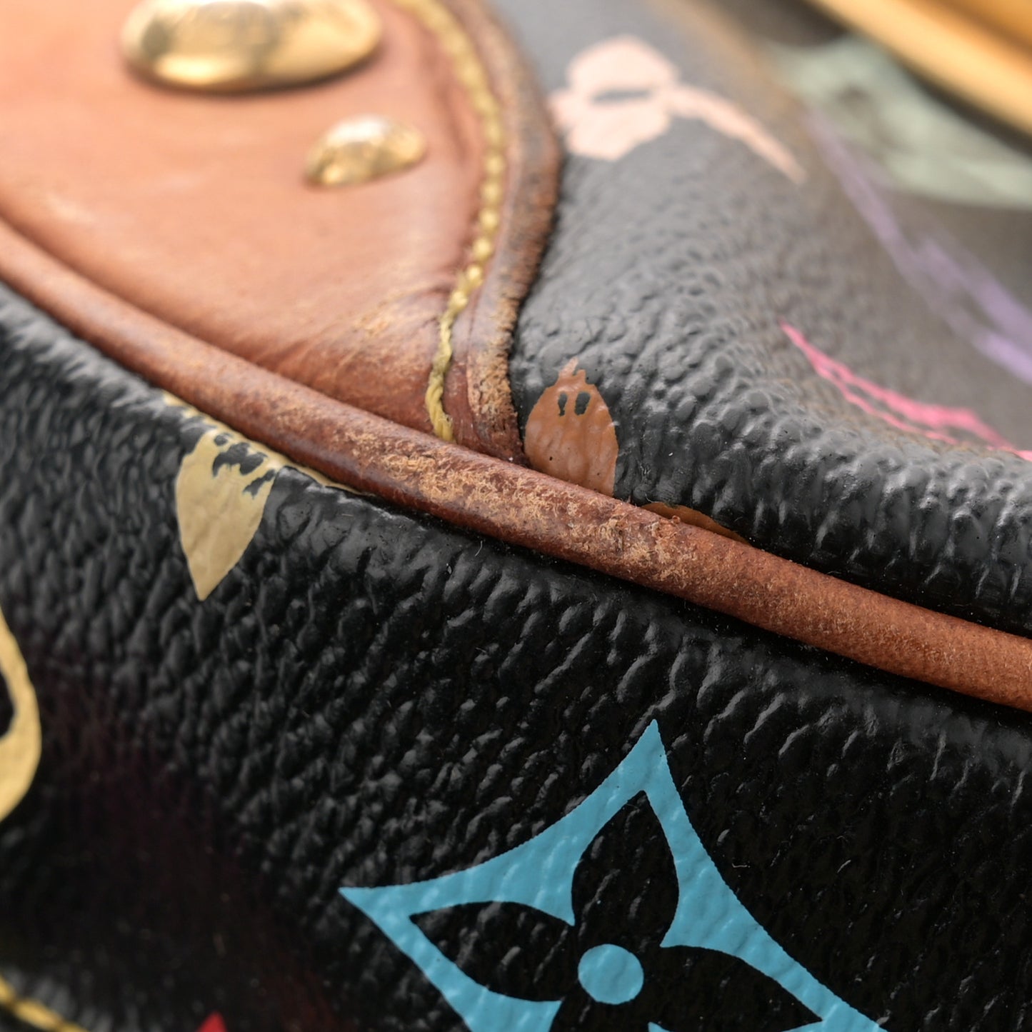 Monogram Multicolor Rita Black