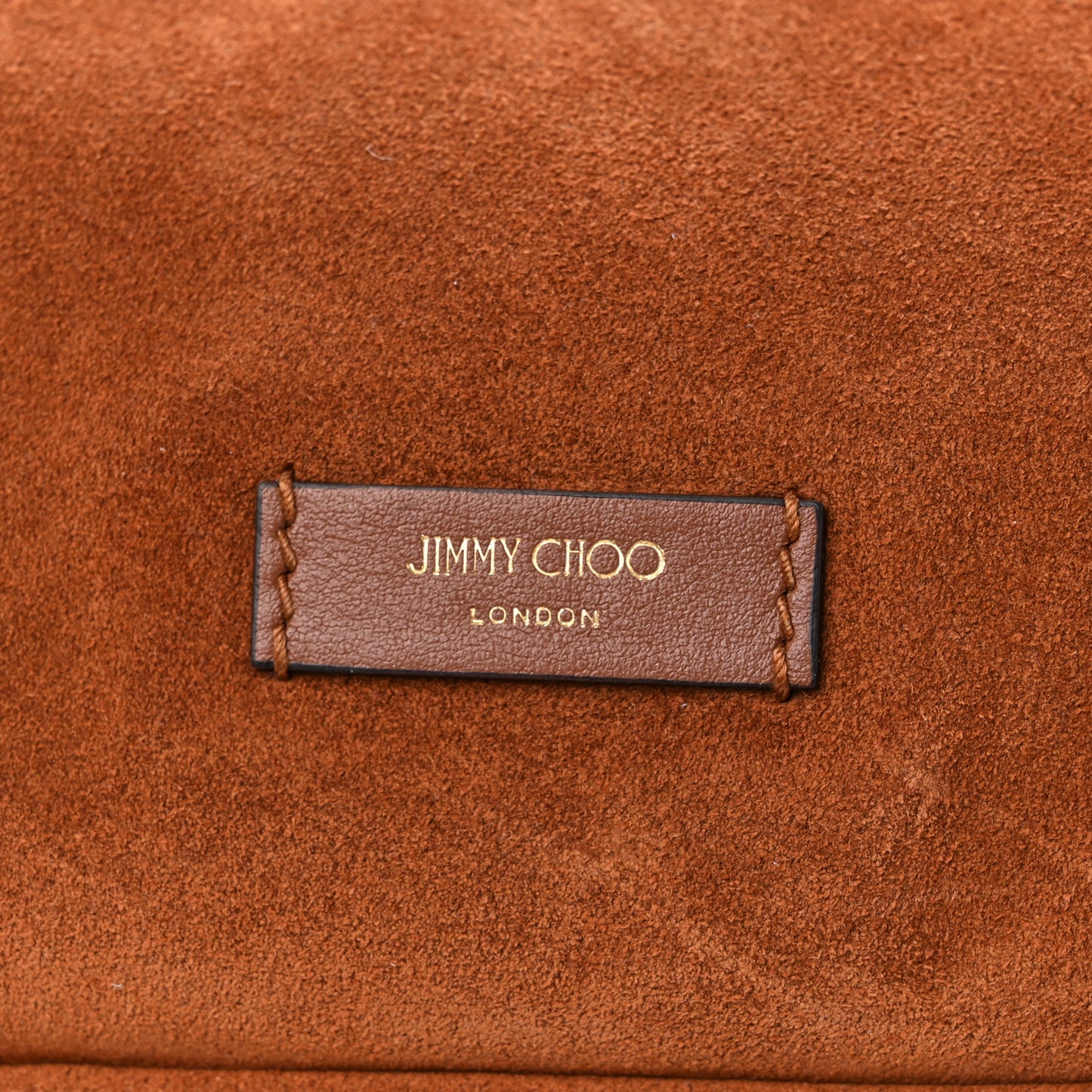 Suede Shoulder Bag Dark Tan