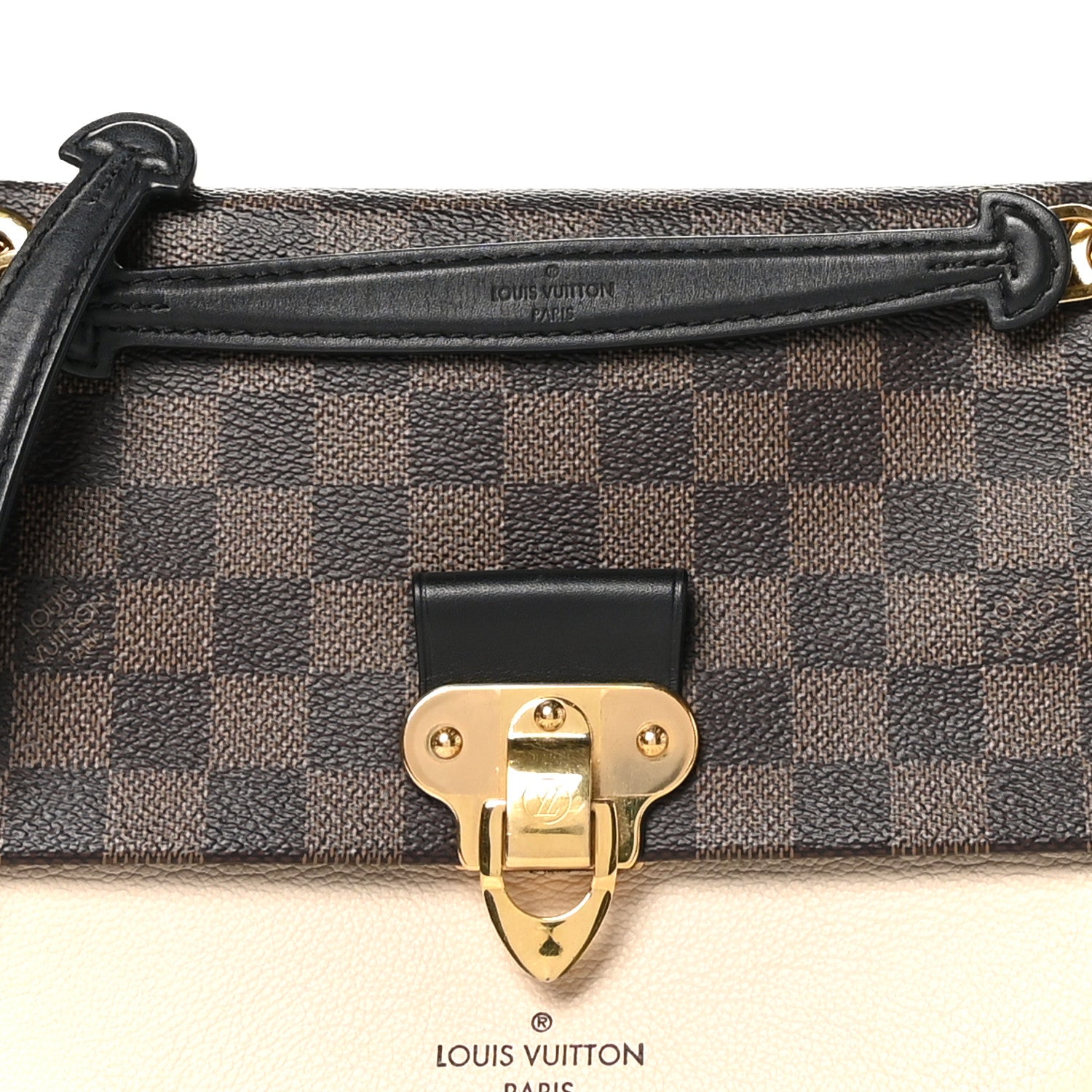 Louis Vuitton Damier Ebene Vavin PM Creme 7 of 9