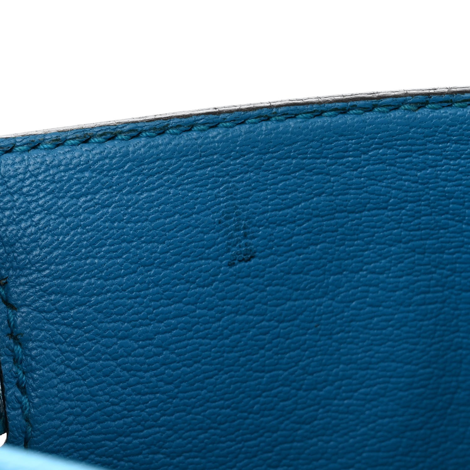 Hermes Evercolor Kelly Retourne 28 Bleu Zanzibar 15 of 17