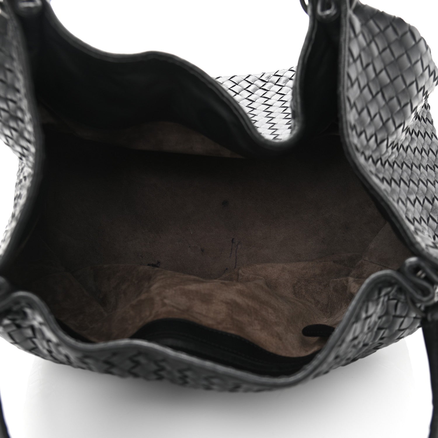 Bottega Veneta Nappa Intrecciato Parachute Bag Black 4 of 10