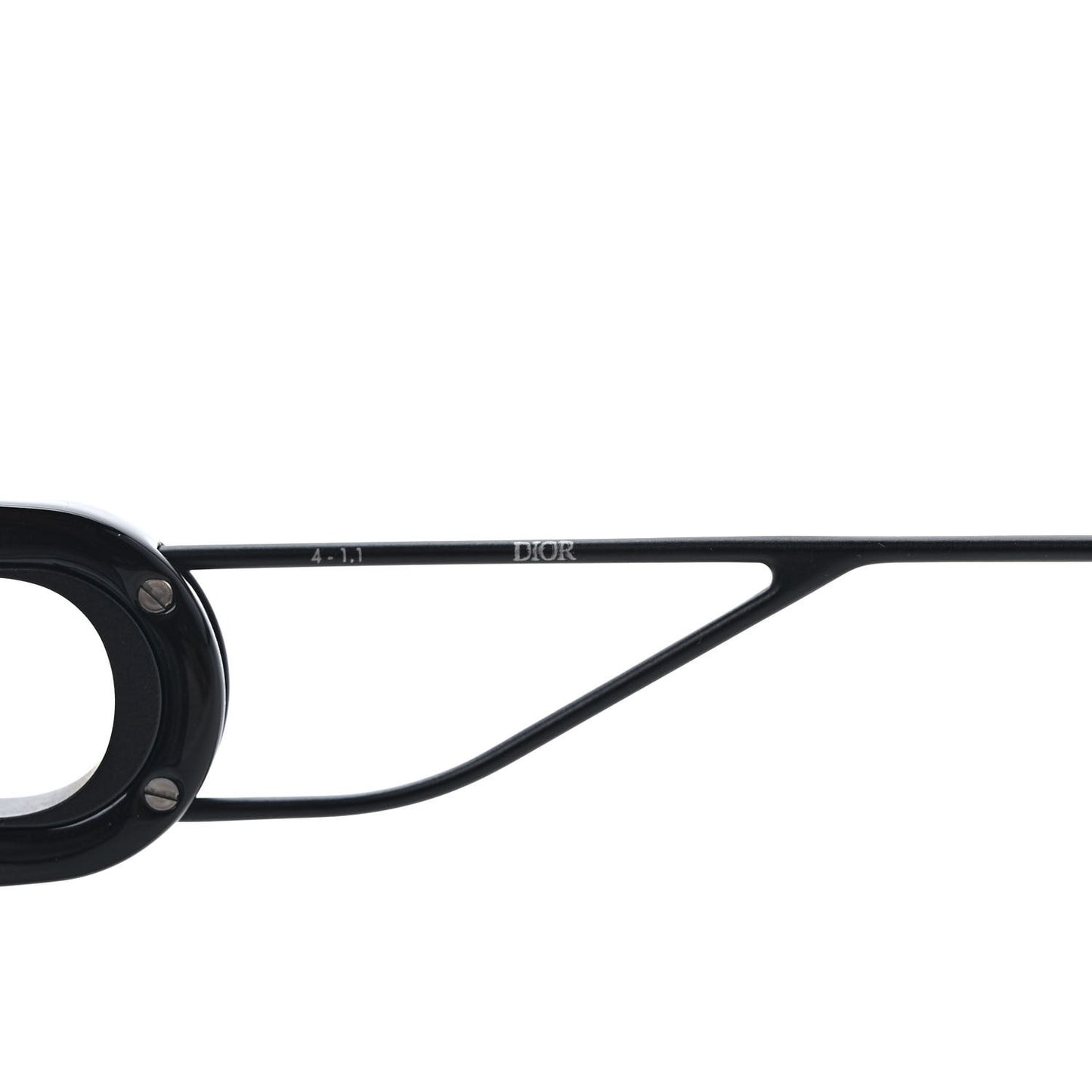 Rectangular 30 Montaigne 1 S2U Sunglasses Black