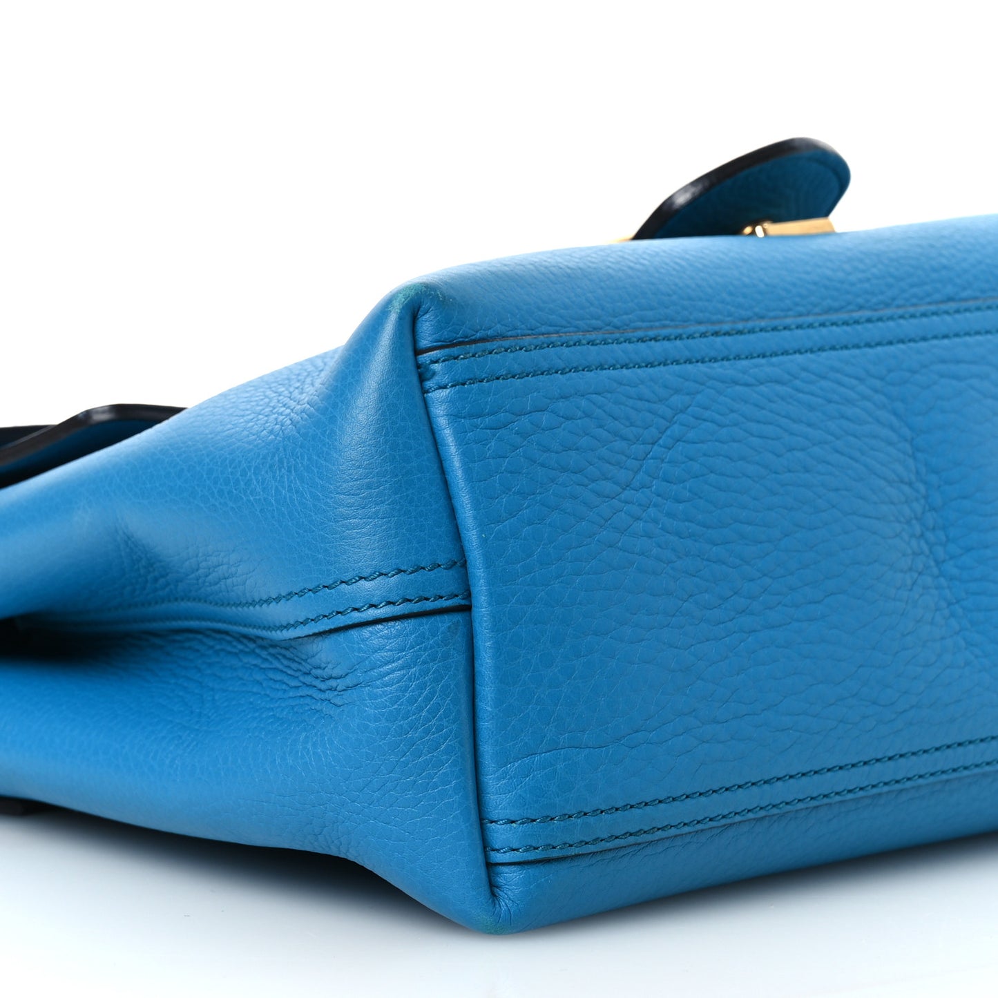 Cellarius Calfskin GG Marmont Shoulder Bag Turquoise