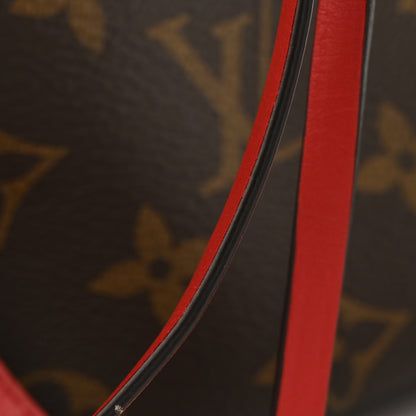 Louis Vuitton Monogram Braided Neonoe Coquelicot 14 of 14