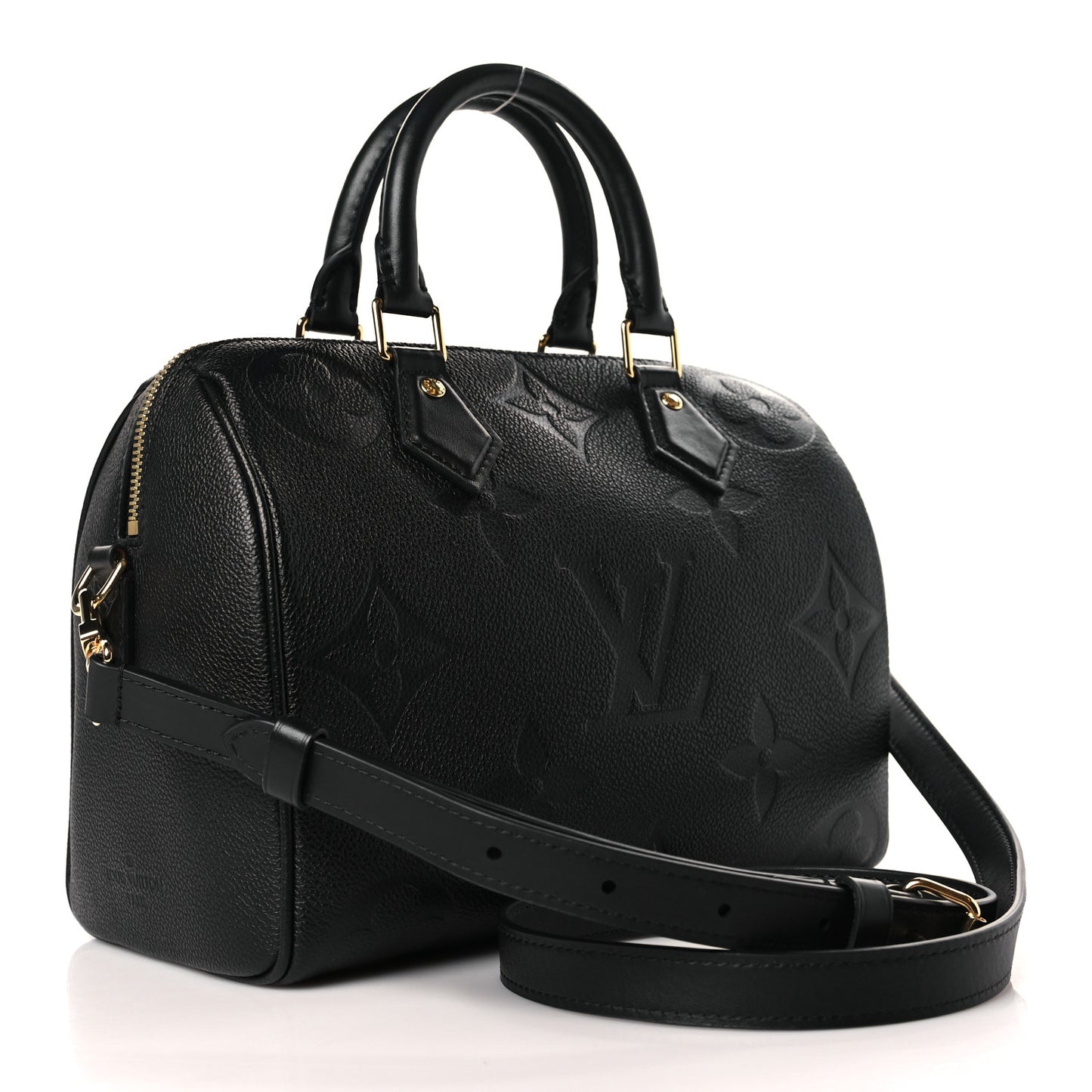 Empreinte Monogram Giant Speedy Bandouliere 25 Black