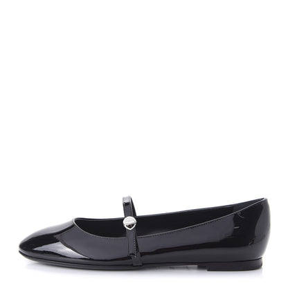 Louis Vuitton Patent Uniformes Ballet Flats 36.5 Black 1 of 10