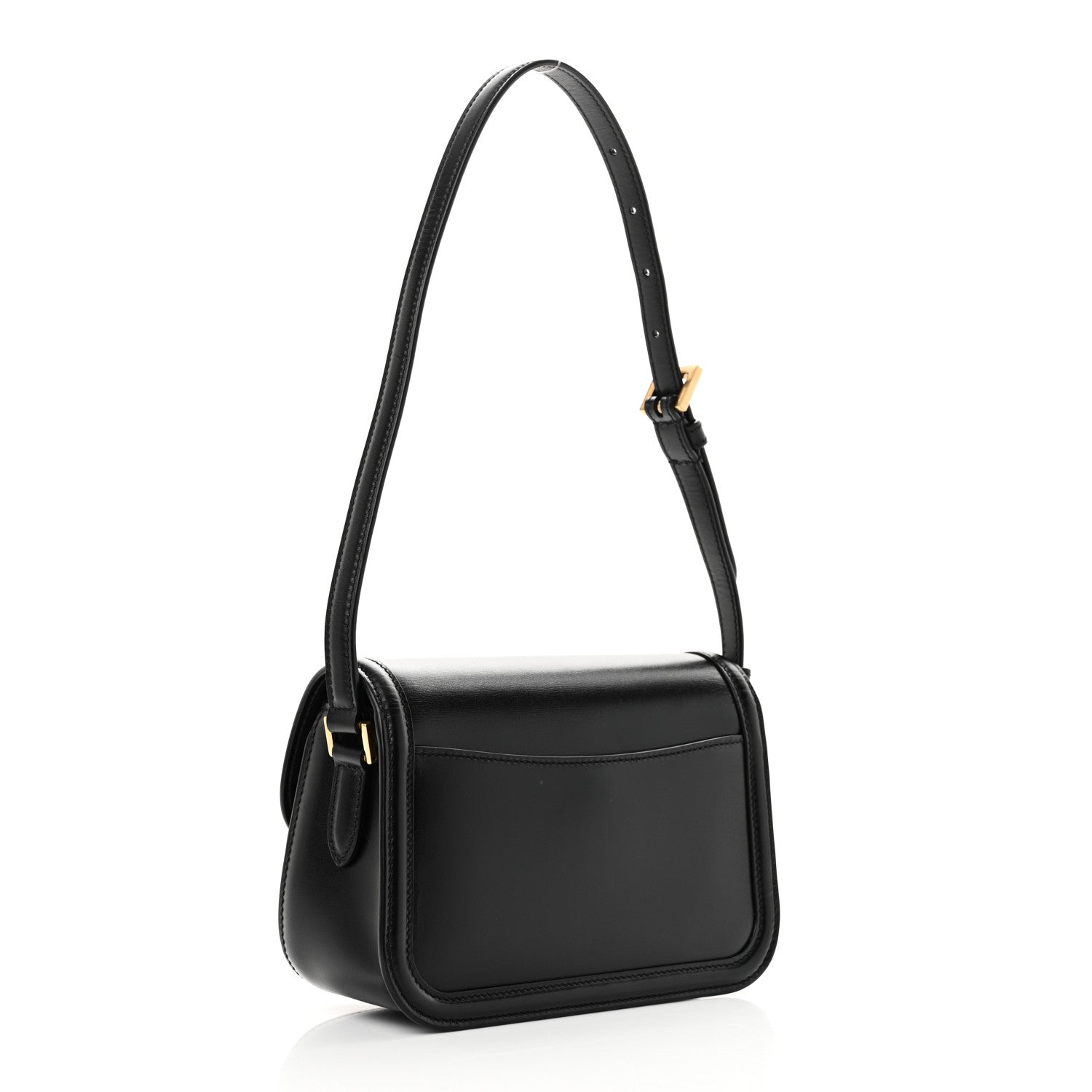 Saint Laurent Box Calfskin Mini Solferino Satchel Black 3 of 10