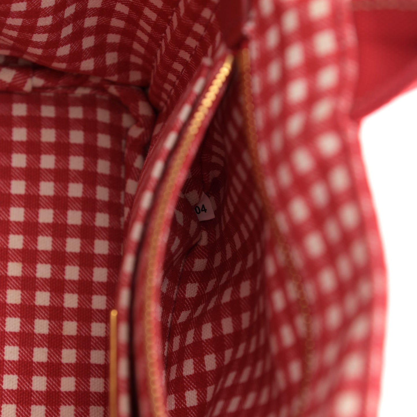 Canapa Small Logo Tote Rosso