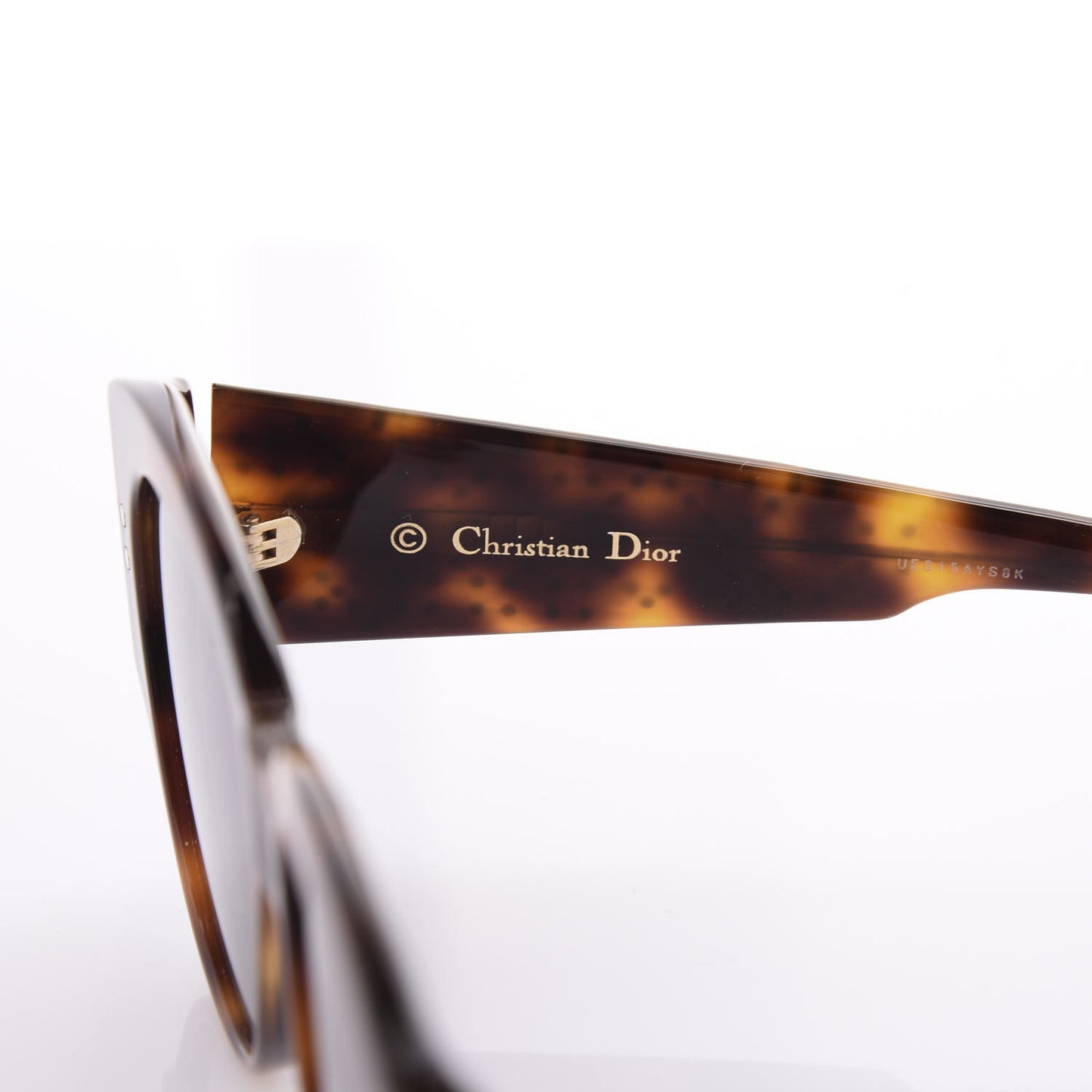 Lady Dior Studs 2 Sunglasses Tortoise