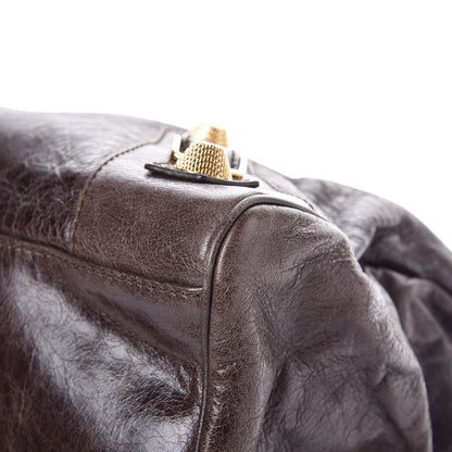 Balenciaga Agneau Giant 21 Gold Hardware Mid Day Charbon 22 of 23