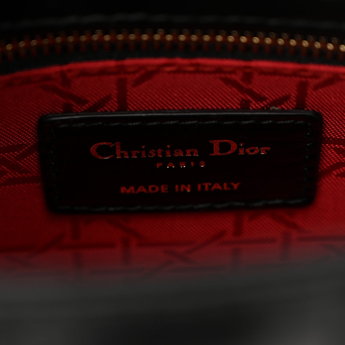 Lambskin Cannage Small My ABCDior Lady Dior Black