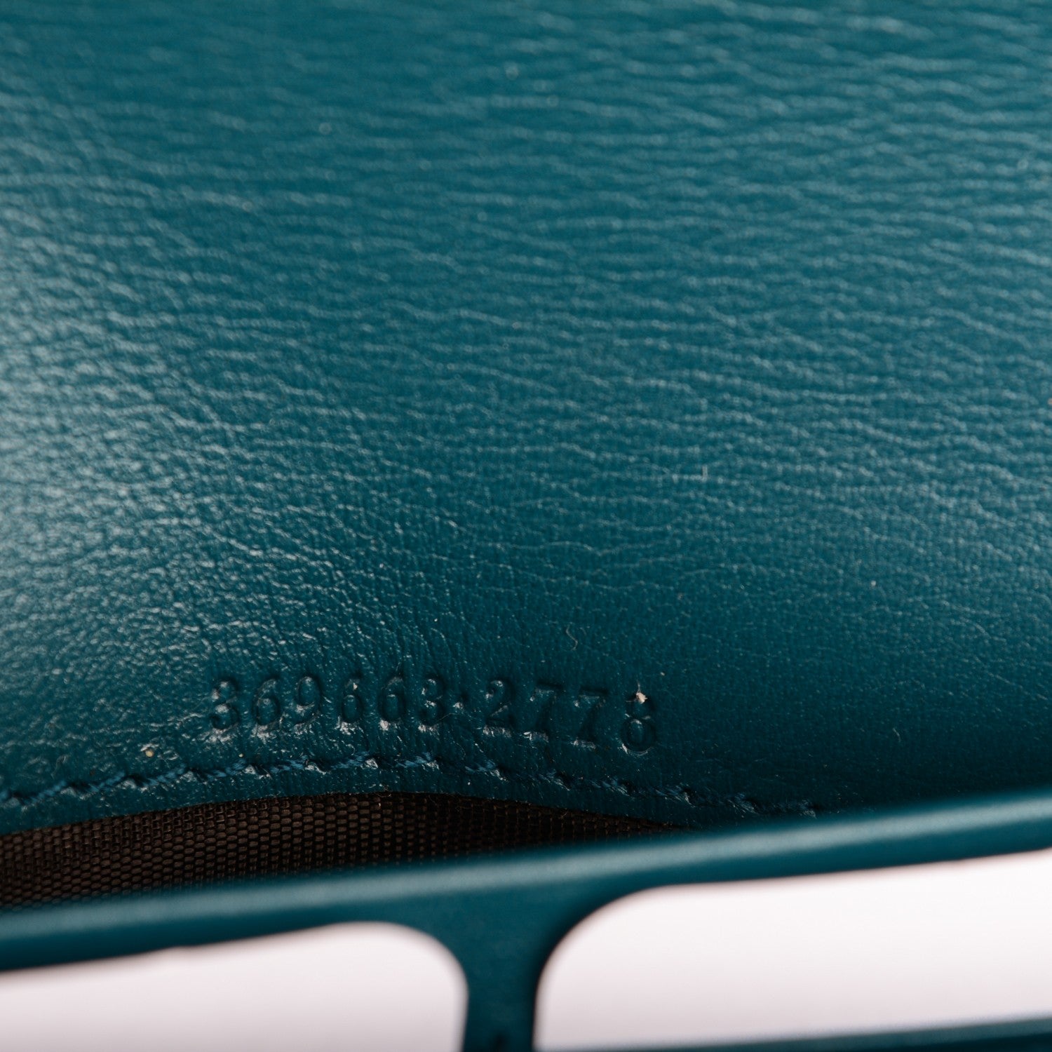 Gucci Shade Lux Calfskin Icon Continental Wallet Dusty Avio 6 of 7