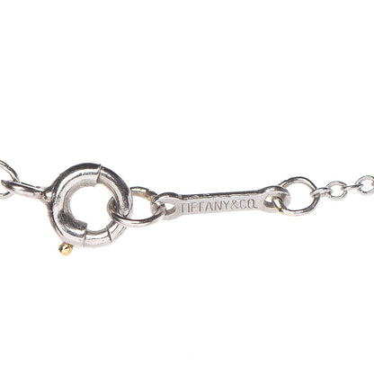 Tiffany Platinum Diamond .25ct Elsa Peretti Diamonds by the Yard Pendant Necklace 5 of 8