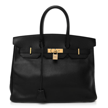 Hermes Ardennes Birkin 35 Black 1 of 10
