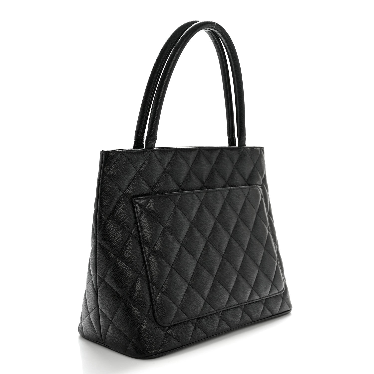 Chanel Caviar Quilted Medallion Tote Black 3 of 15