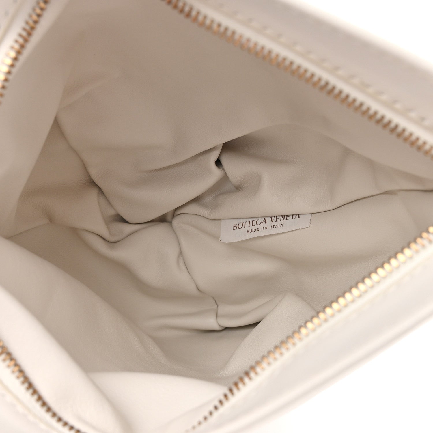 Bottega Veneta Calfskin Mini BV Twist Chalk 5 of 11
