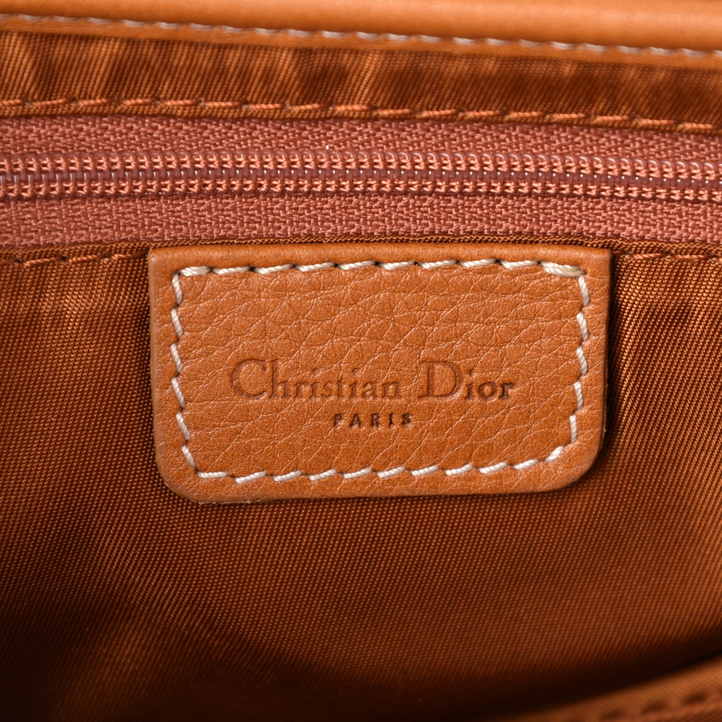 Calfskin Saddle Bag Tan