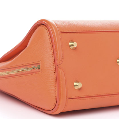 Alexander McQueen Calfskin Large Heroine Orange 9 of 15