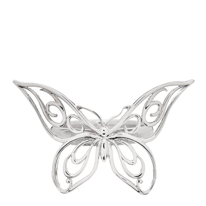 Tiffany Sterling Silver Butterfly Ring 52 6 1 of 5