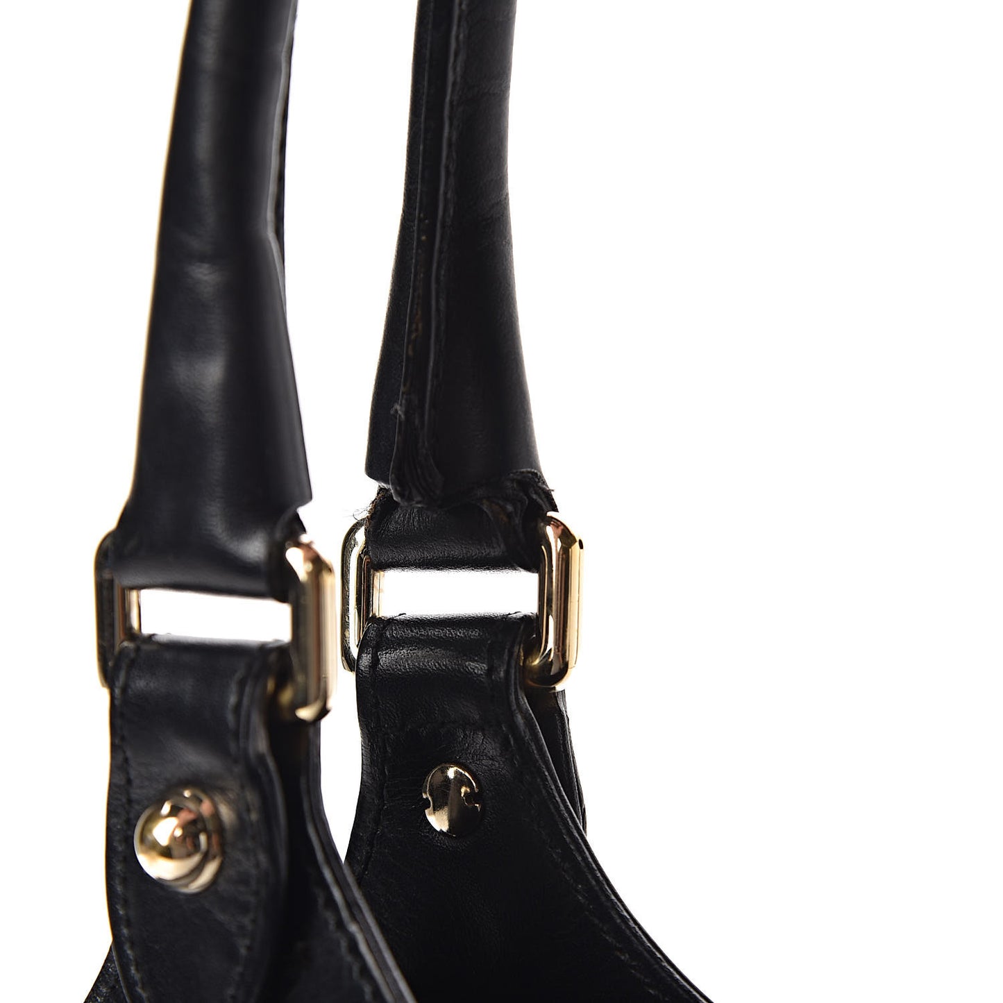 Monogram Web Reins Shoulder Bag Black
