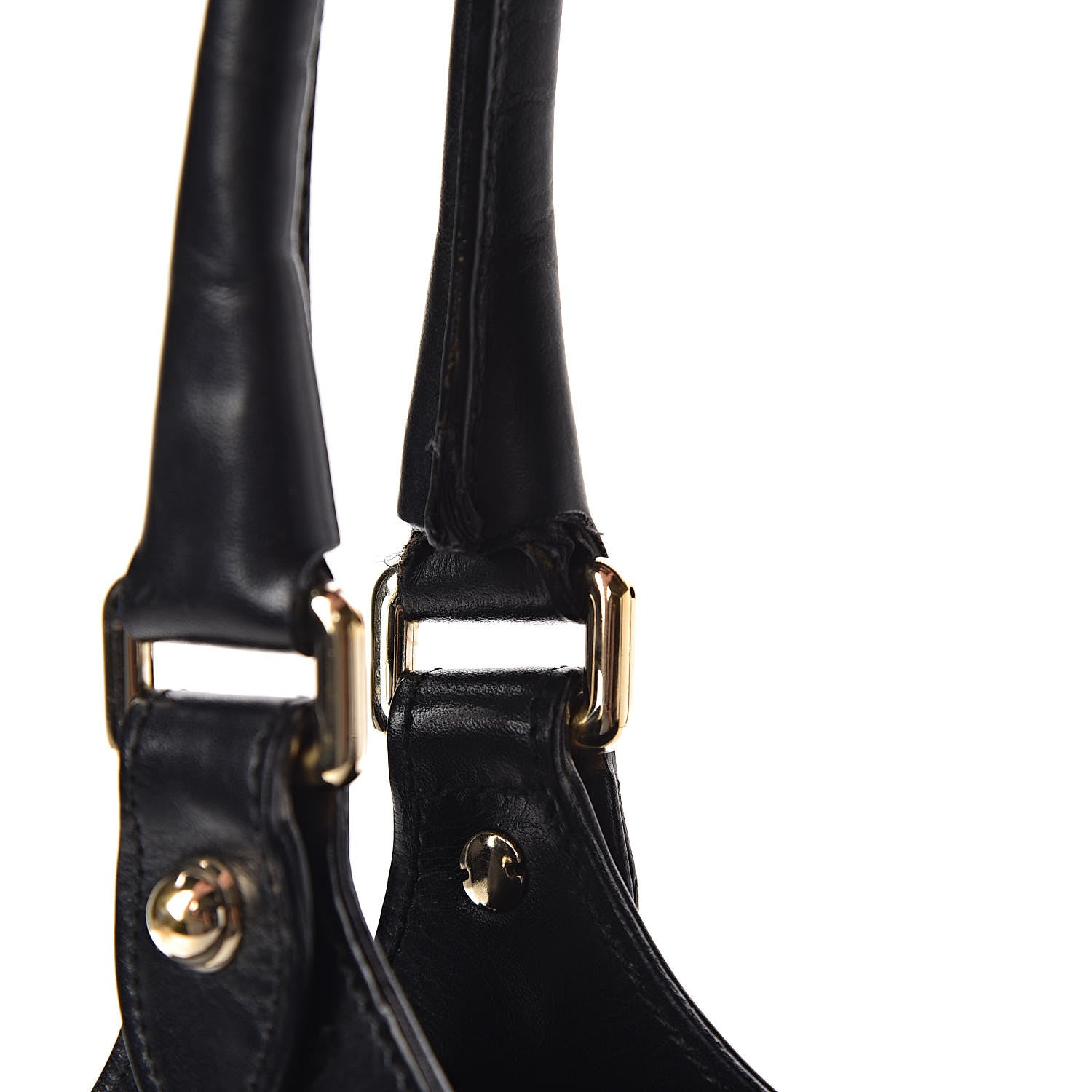 Gucci Monogram Web Reins Shoulder Bag Black 11 of 13