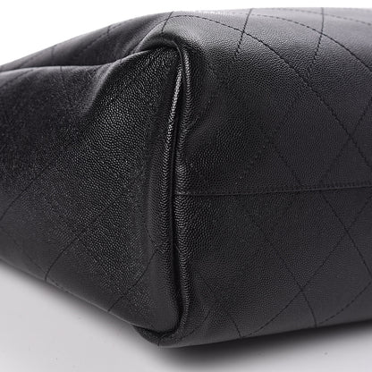 Chanel Caviar Stitched Large Shopping Tote Black 6 of 7