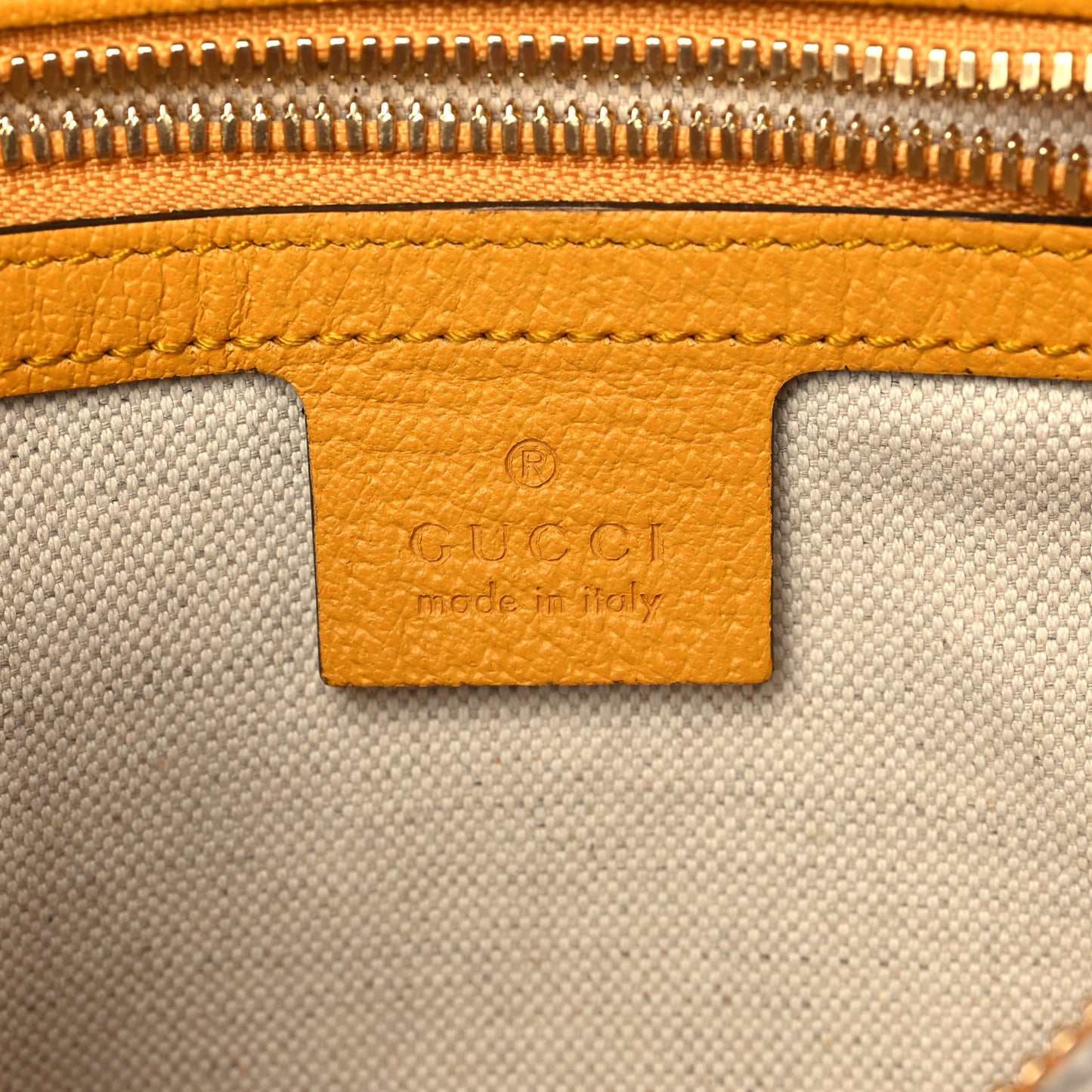 GG Supreme Monogram Flora Medium Ophidia Belt Bag Beige Multicolor Crop