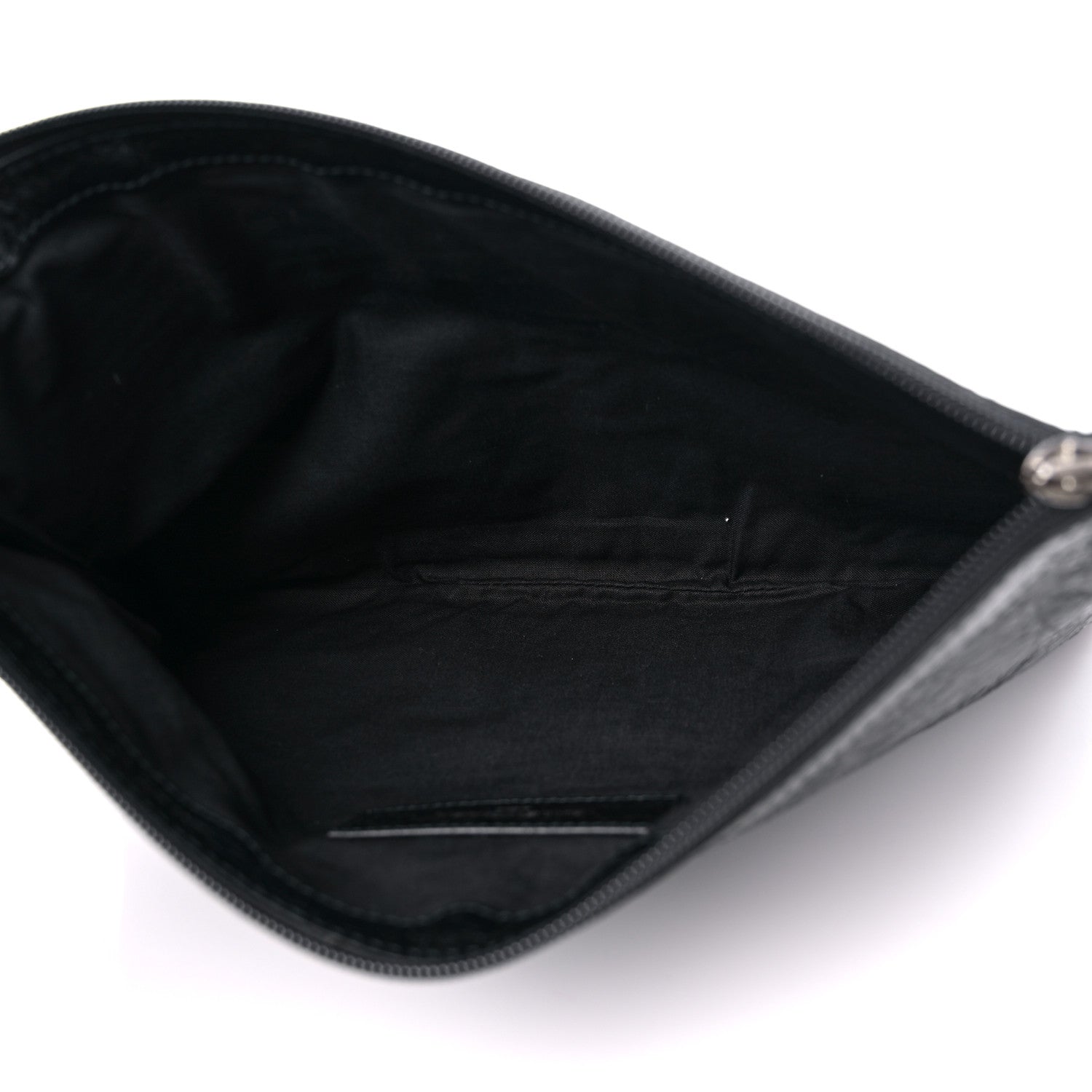 Balenciaga Agneau Arena Classic Hardware Clutch Black 5 of 8