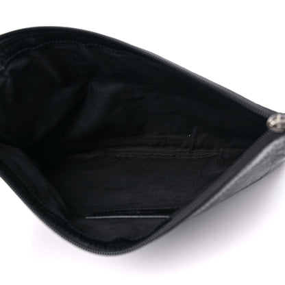 Balenciaga Agneau Arena Classic Hardware Clutch Black 5 of 8
