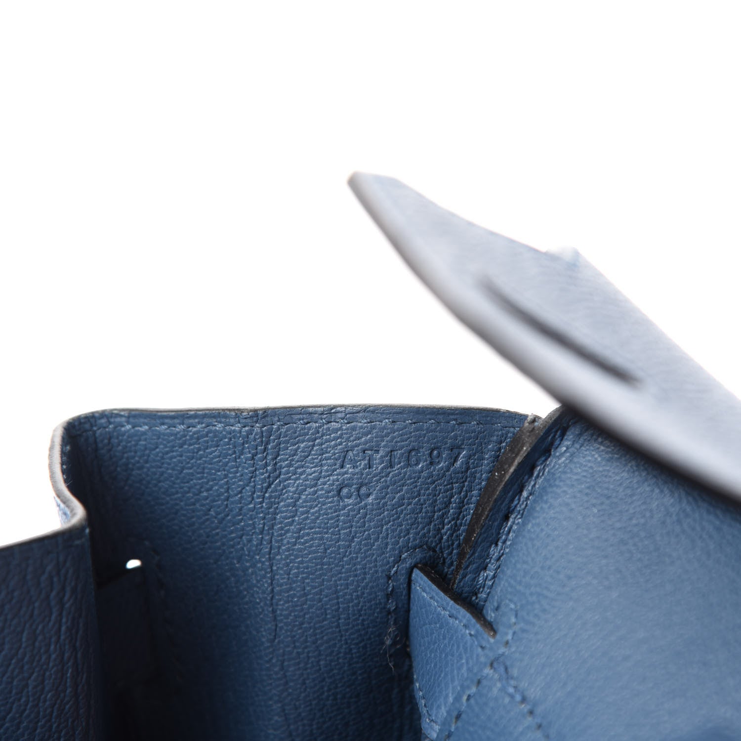 Hermes Epsom Birkin 30 Bleu Agate 8 of 9