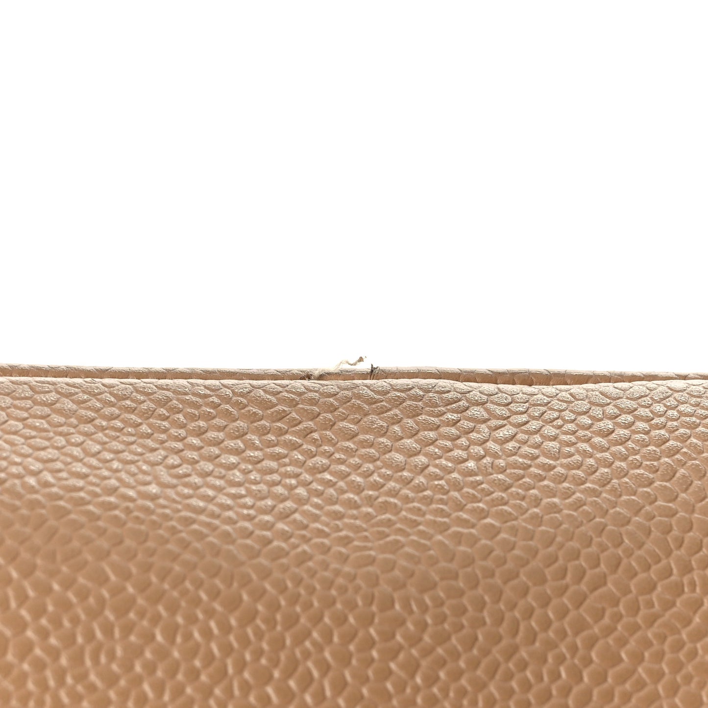 Caviar Quilted Medallion Tote Beige