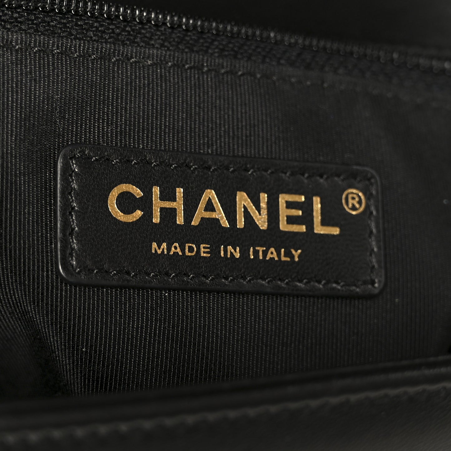 Lambskin Quilted New Medium Boy Flap Black