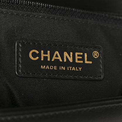 Chanel Lambskin Quilted New Medium Boy Flap Black 6 of 11