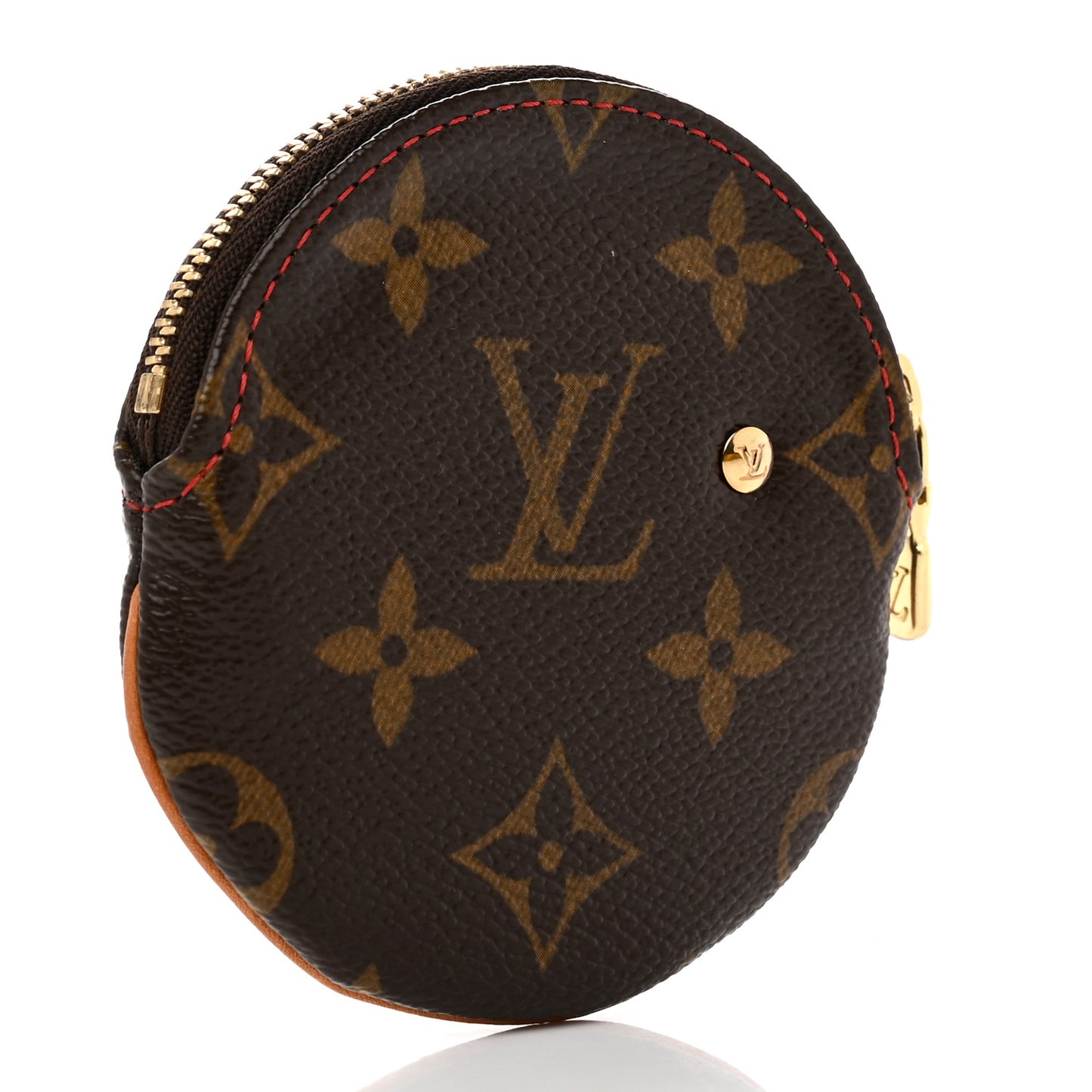 Monogram Cerises Round Coin Purse