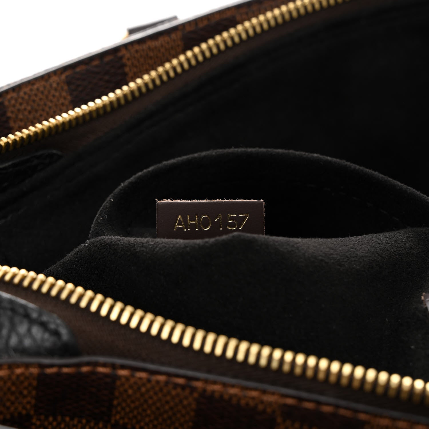 Louis Vuitton Cuir Taurillon Damier Ebene Normandy Black 7 of 12